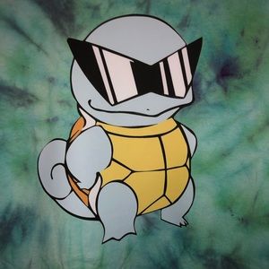 Cool Squirtle Tie-Dye (Large)